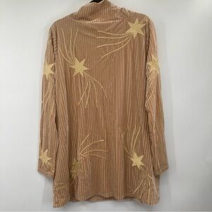 Judith March Golden Star Velvet Dress